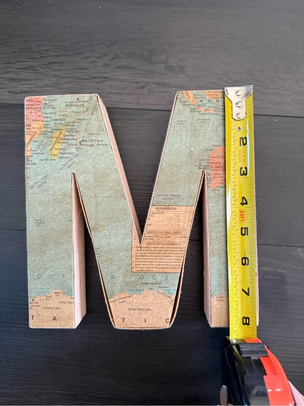 Urban Outfitters Around the World Decorative  Letter